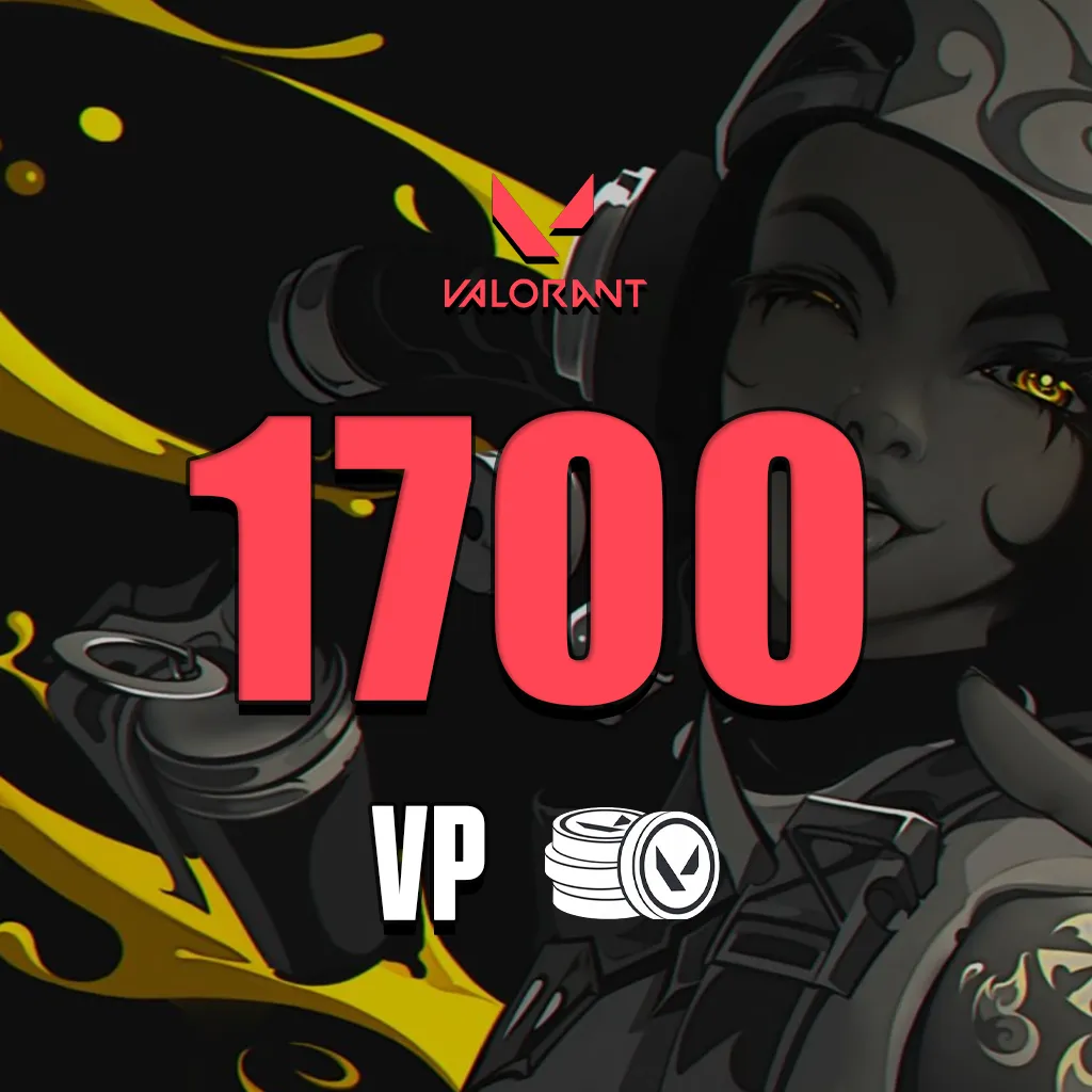 VALORANT 1700 VP Satın Al ( TR ) Yükleme Şansı
