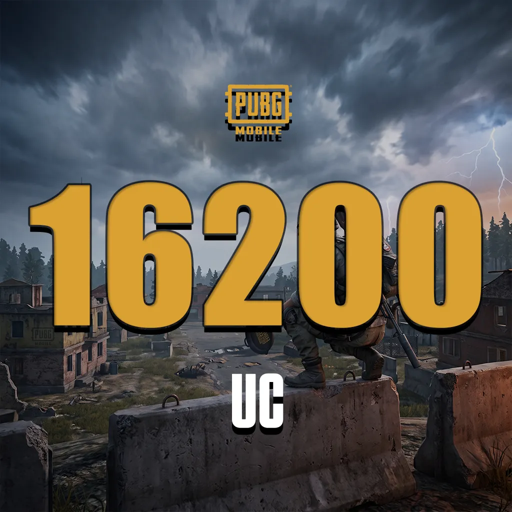 PUBG Mobile 16200 UC (TR) ID Yükleme Şansı