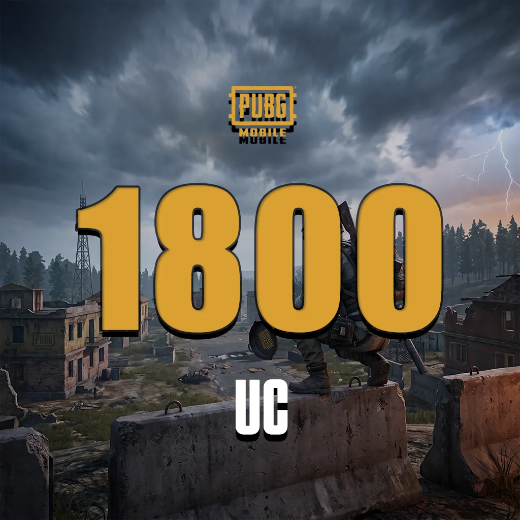 PUBG Mobile 1800 UC (TR) ID Yükleme Şansı