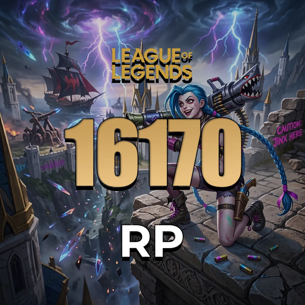 League of Legends 16170 RP Yükleme Şansı