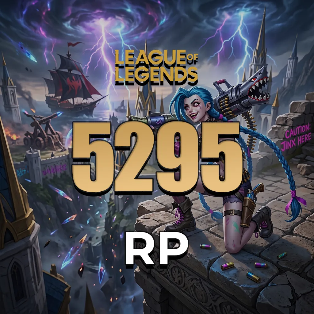 League of Legends 5295 RP Yükleme Şansı