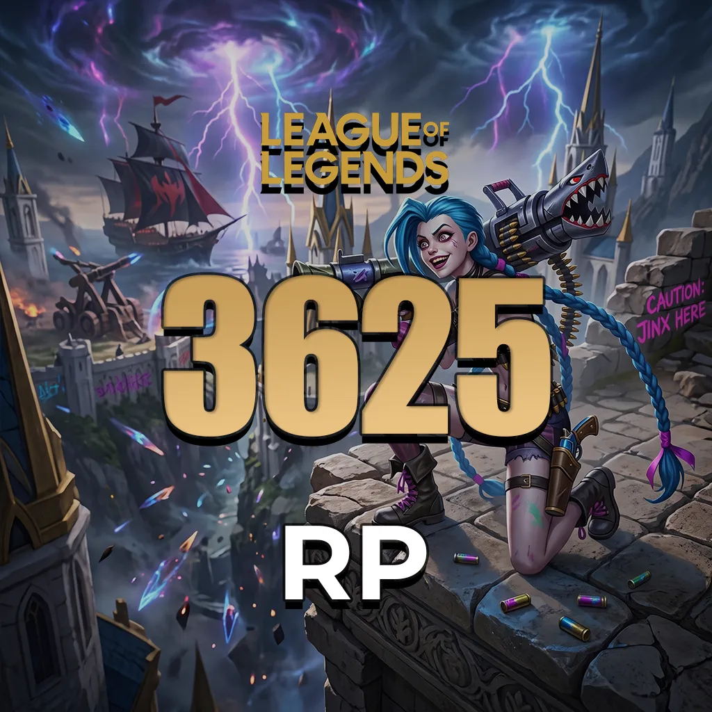 League of Legends 3625 RP Yükleme Şansı