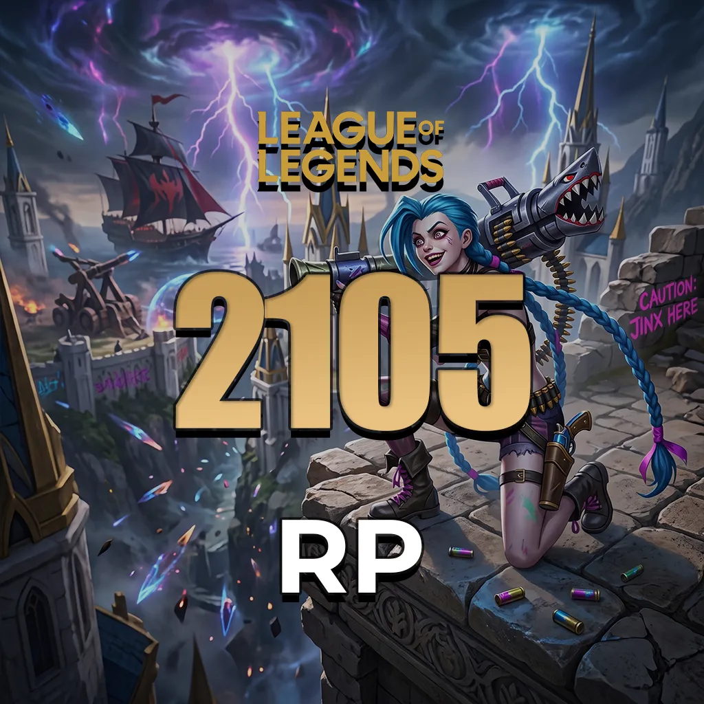 League of Legends 2105 RP Yükleme Şansı